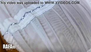 Latina MILF's Big Ass Intrigues with Monster Cock in Homemade Scene