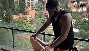 She Receives Intimate Romantic Massage from Her Friend