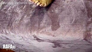 Latina MILF's Big Ass Intrigues with Monster Cock in Homemade Scene