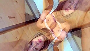 hot babe recording herself just for you