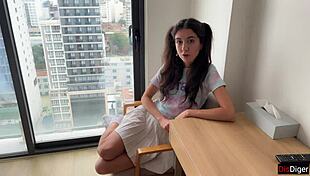 Break Me Completely - Step Sister Gets Fucked Hard And Gets Cum Shots On Her Face In Doggystyle Quickie