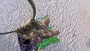 i watch her outdoor shibari