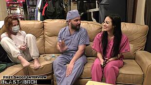 Blaire Celeste's Pussy Filled with Cum Backstage