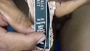 i can't stop watching this lingerie model dance with her dildo.