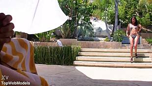 Neela sky cute petite 18+ indian girl huge cock pov blowjob and huge cum facial - wow a