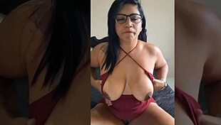 I can't believe I'm this naughty professorinha, spitting on my chest and cumming on my student's face during anal fingering and doggystyle.