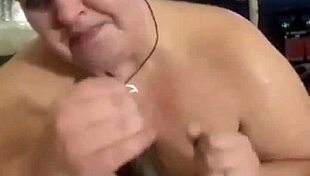 kandy kane shows off deepthroat skills