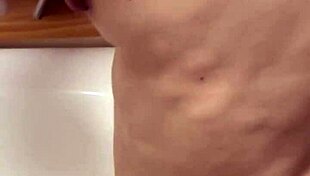 Japanese Wife's Bath Time Relaxation