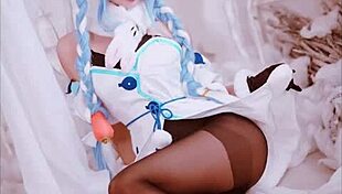 Watch Rinka Okita in jerk off challenge