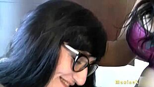 maxine x hints at banging stepsons gf camille black with big ass doggystyle and cum on tits