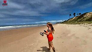 Everyone Says Let's Fuck In This Nudist Beach Orgy