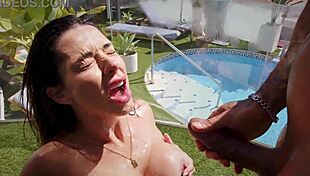 hardcore pissing in mouth, squirting anal, cumshot on face - luiza marcato 😈