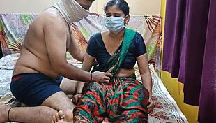 Desi Bhabi Feels Hard Fast Cream Pie Chudai with Her Driver