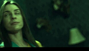 Josephine jackson transforms into big tits babe for solo masturbation.