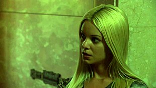 after pool game loss, she bends over for anal gaping and pussy licking in stockings