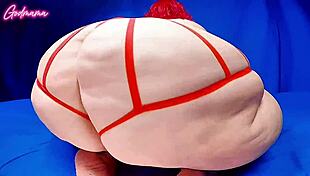 Fat booty mama shakes spreads pussy fart on dick!