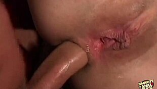 Pervy Brunette Flashes Before Getting Ploughed On Camera