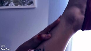 She Wants You Kissing, Licking, And Sniffing Her Sweaty Feet While Moaning