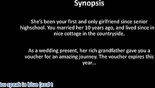 Whoa, honeymoon day 1 kicks off with leather bride stripping in romantic AI-illustrated scene 😍