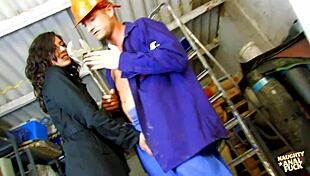 She felt the piercing on her clit drive him wild as he licked her intensely. Then came the rough anal that blew her mind.