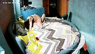 Big White Milf Babe Massages And Pets Friend Intensely