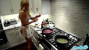 Camsoda - Brandi Love In Lingerie Cooking Show