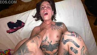 my sexy roommate comes to my college bedroom and i fuck her tight pussy hard