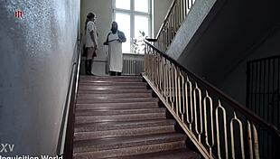 Lazy cleaning girl endures rough spanking and humiliation in bdsm training.