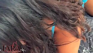 Curvy latina returns to shein order to bend over and give her ass to the postman