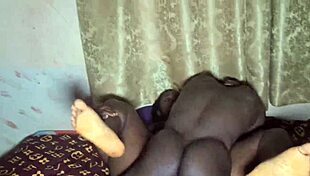 big pussy creampie goes into the other girl's mouth!