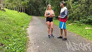 Beautiful Latina Milf Asks For Anal Fucking In The Park Quickie