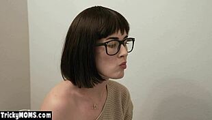 Desperate MILF Stepmom Olive Glass Steals Seeds in Taboo Roleplay Fingering