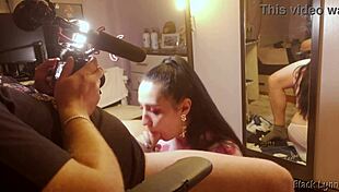 Bts Vape and Blowjob from Stunning Cocksucker Black Lynn