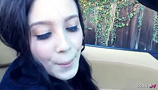 hey, this teen with big saggy tits got picked up by an older guy for a quick fuck?