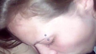 She delivers an amazing deepthroat performance with skill