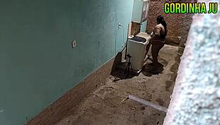 the naughty neighbor gets a cumshot on her face from the guy next door