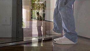 Elegant Jennifer White Fits Huge Cock Snugly Inside Her Shaved Tight Pussy