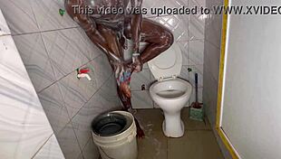 I-I got a big cock in the shower, it's huge!