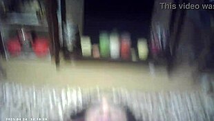 Behind the scenes maxxx loadz fucks sexy slim brunette babe with glasses