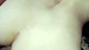 Mature MILF's Stockings Pulled Down for Intense Anal Fucking in Close-Up