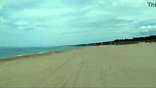 Guy Spills Milk on Nude Beach Accident. Lots of Spillage and Beach Fun.