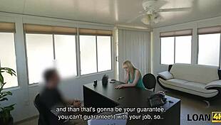 Pretty Czech Dancer Strips for Cash in Casting Session