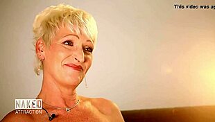 interview with blonde german naked contestant