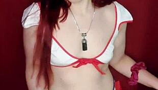 Pretty Nurse Gives JOI Advice on Halloween Night