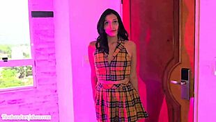 Stepfather fucks stepdaughter in hotel