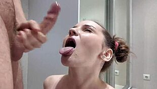 my hot stepsister forgot condom after boyfriend sex