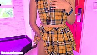 Stepfather fucks stepdaughter in hotel