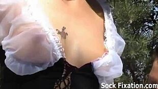 watching hot lesbian pantyhose orgy with sucking and licking 😍