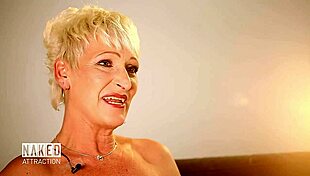interview with blonde german naked contestant
