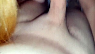 Emotional Creampie After Blowjob Leaves Brazilian Housewife's Pussy Open and Filled with Cum